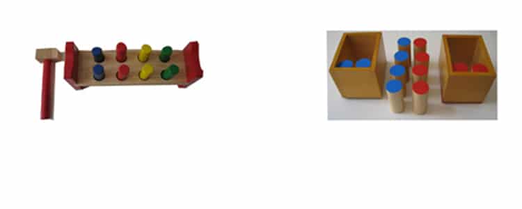 Montessori Sensorial activities